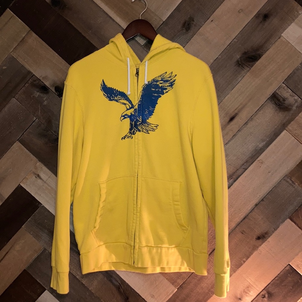 Like New American Eagle Zip Up Hoodie
